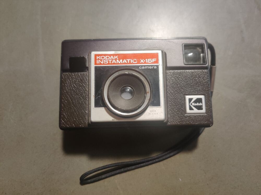 Vintage Kodak Instamatic X-15 Made In USA Camera UNTESTED